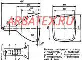 43ЛМ3И трубка электронно-лучевая