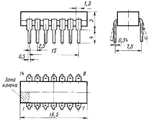 К157УП2Б микросхема фото 2 К157УП2Б микросхема фото 2