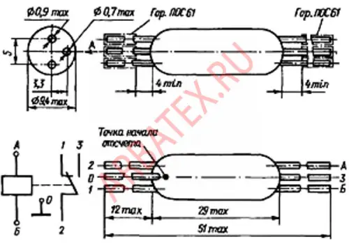 РЭС-55Б РС4.569.625-00.01 фото 3