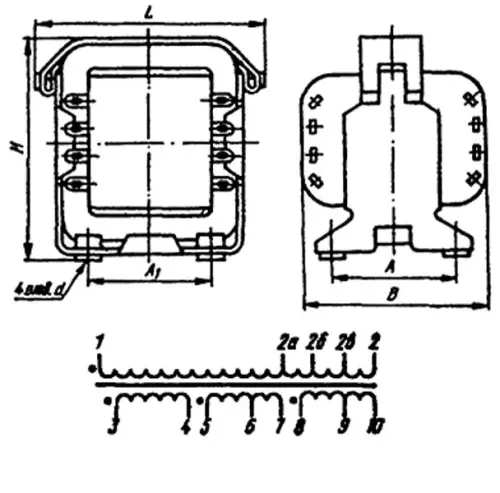 ТН63-220-400В трансформатор фото 3