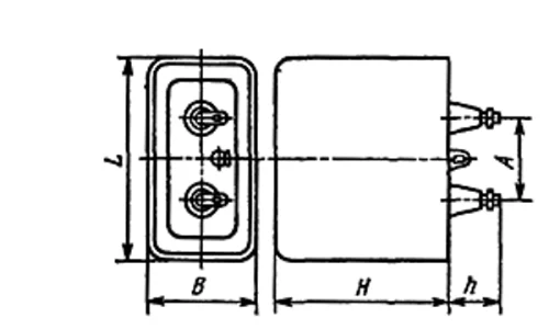 К41-1 16кВ 0,1 мкф фото 2 К41-1 16кВ 0,1 мкф фото 2
