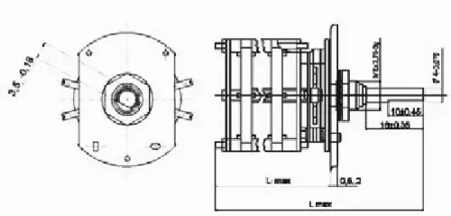 ПГ39Ш-37В переключатель галетный фото 2