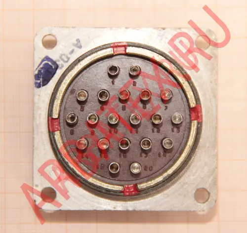 СШР48П20ЭШ2 вилка фото фото 2 СШР48П20ЭШ2 вилка Разъемы ШР, СШР фото фото 2