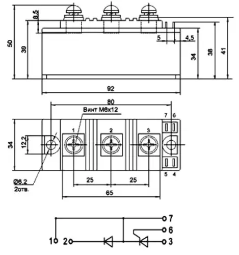 МДТ-160-12 силовой модуль фото 3