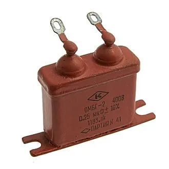 ОМБГ-2 400в 0,25 мкф фото 2 ОМБГ-2 400в 0,25 мкф фото 2