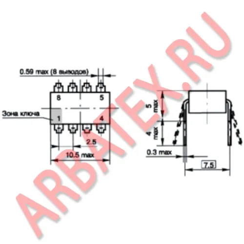 КP1087ЕУ1 микросхема фото 2 КP1087ЕУ1 микросхема фото 2