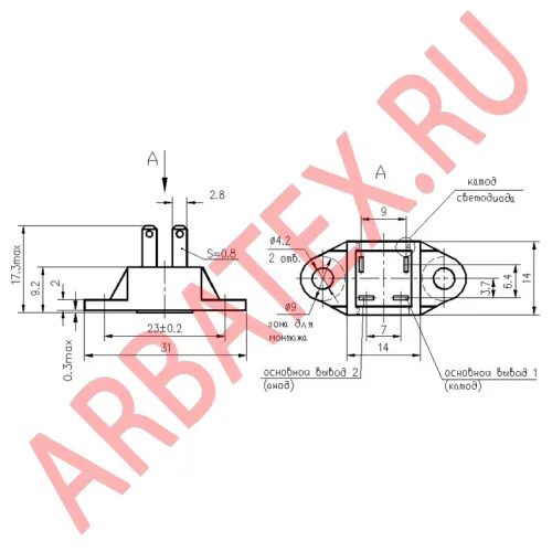 ТСО115-10-10 оптотиристор фото 3